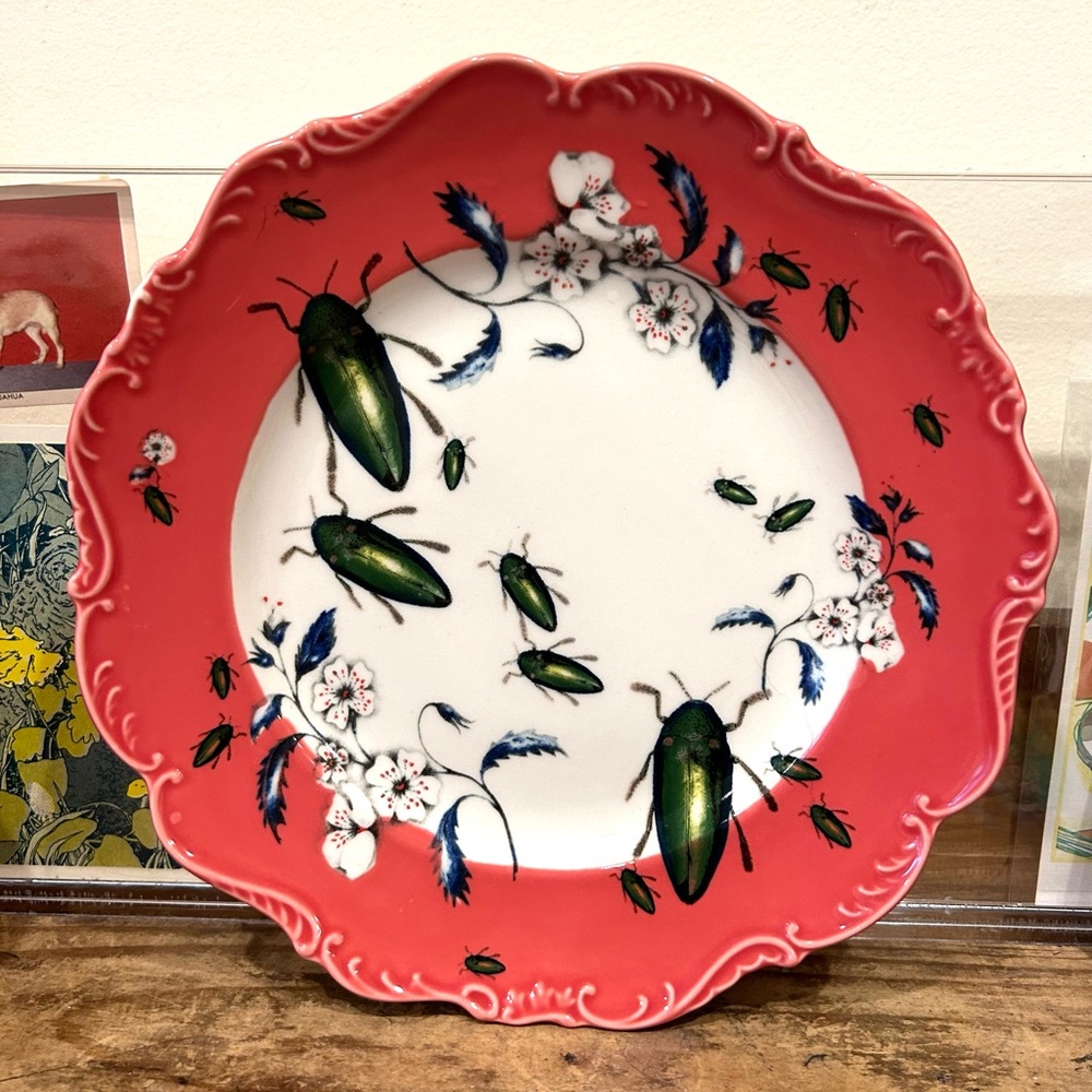 Anthropologie Nature Table by Lou Rota dessert plates